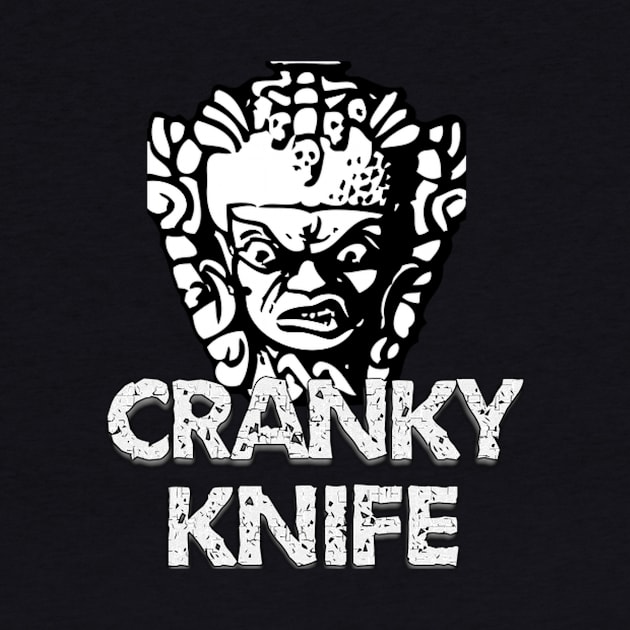 The Weekly Planet - Cranky knife by dbshirts